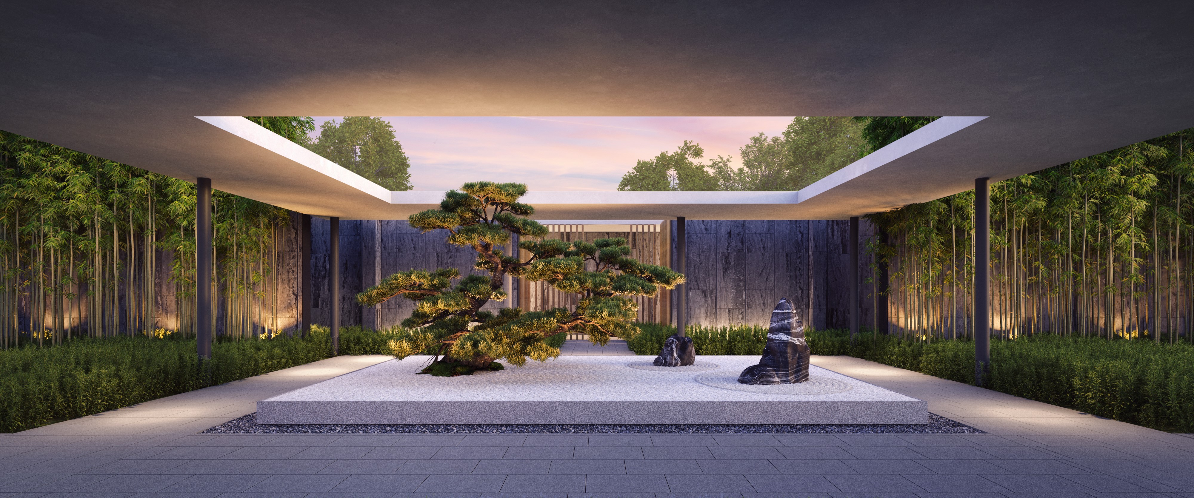 Zen Courtyard